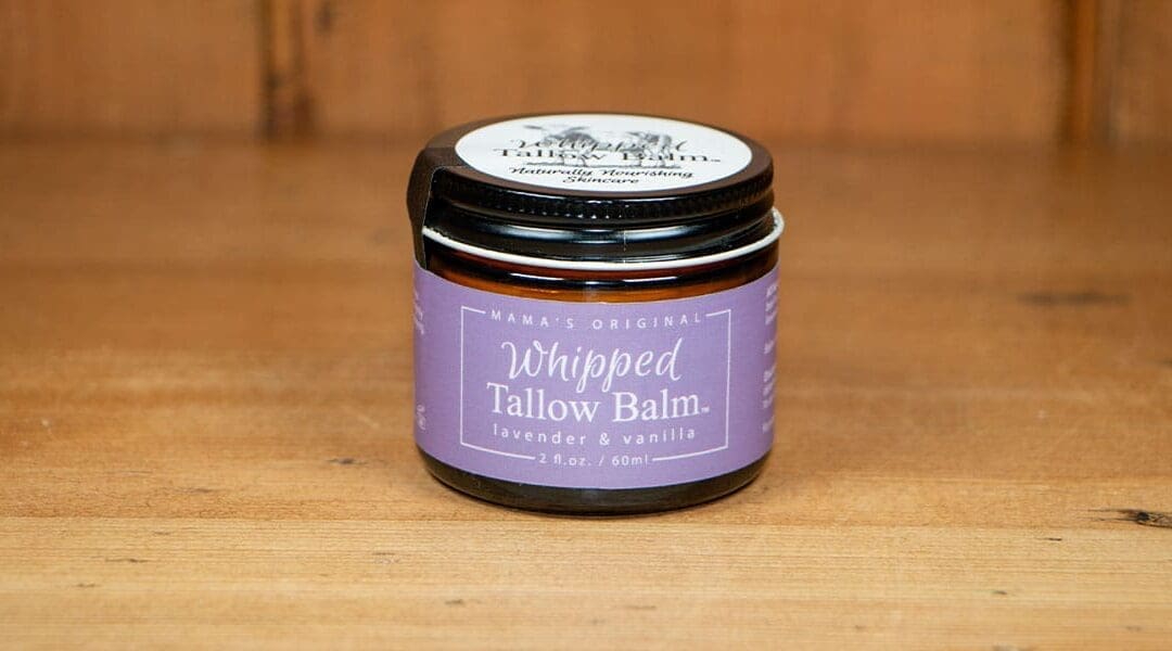 Handmade Whipped Tallow Lavender & Vanilla Skincare Balm